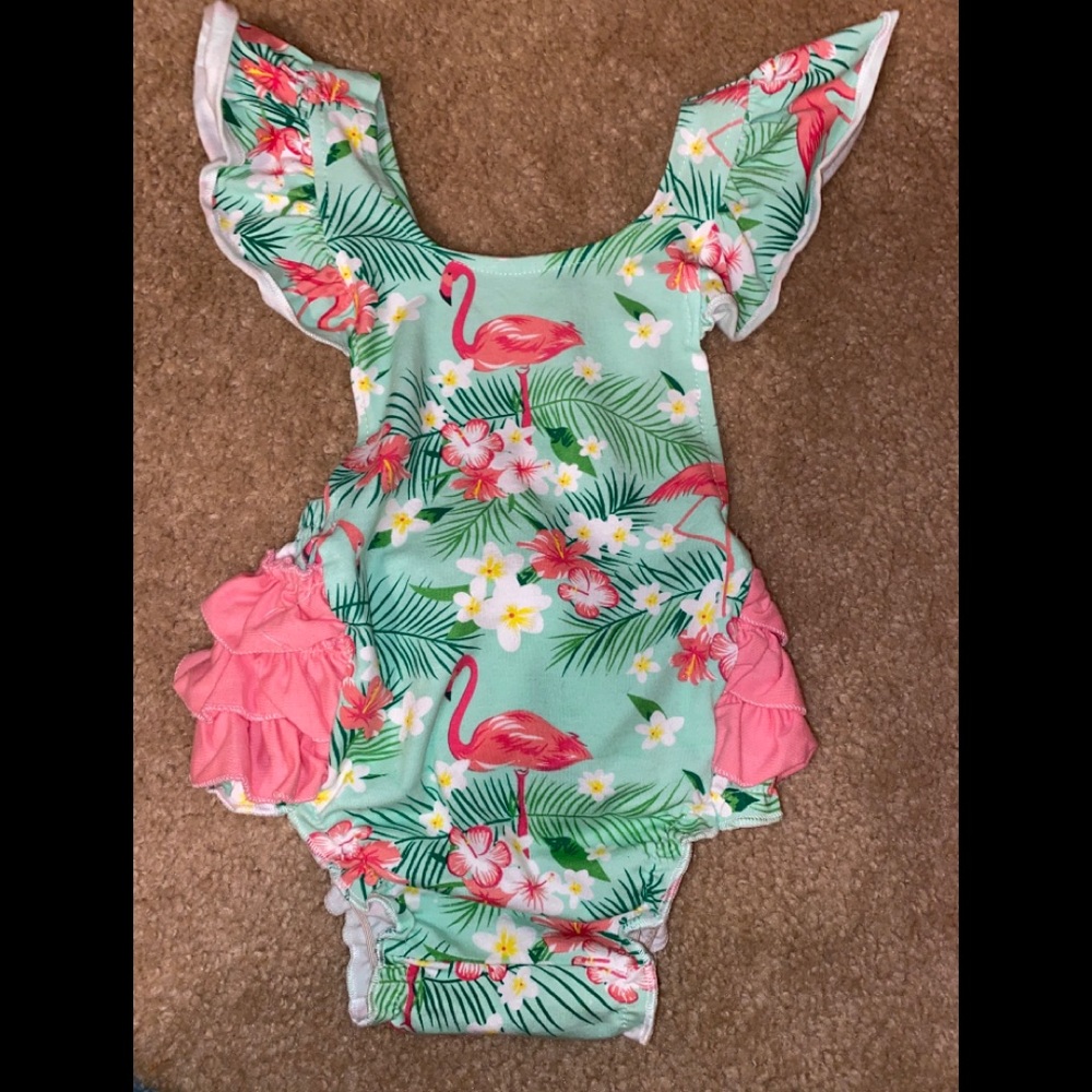 Beautiful spring romper